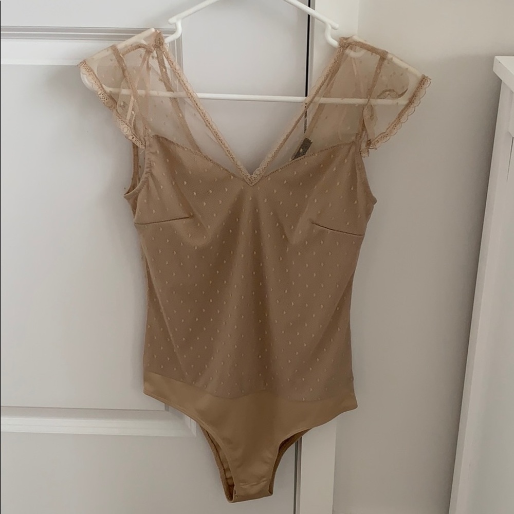 NEVER WORN nude body suite